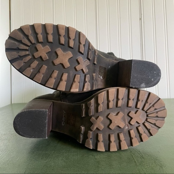 Aldo Fleece-Lined Double Zipper Mid Calf Boots - Picture 11 of 11